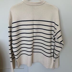 Zara Oversized Striped Sweater; Size XS